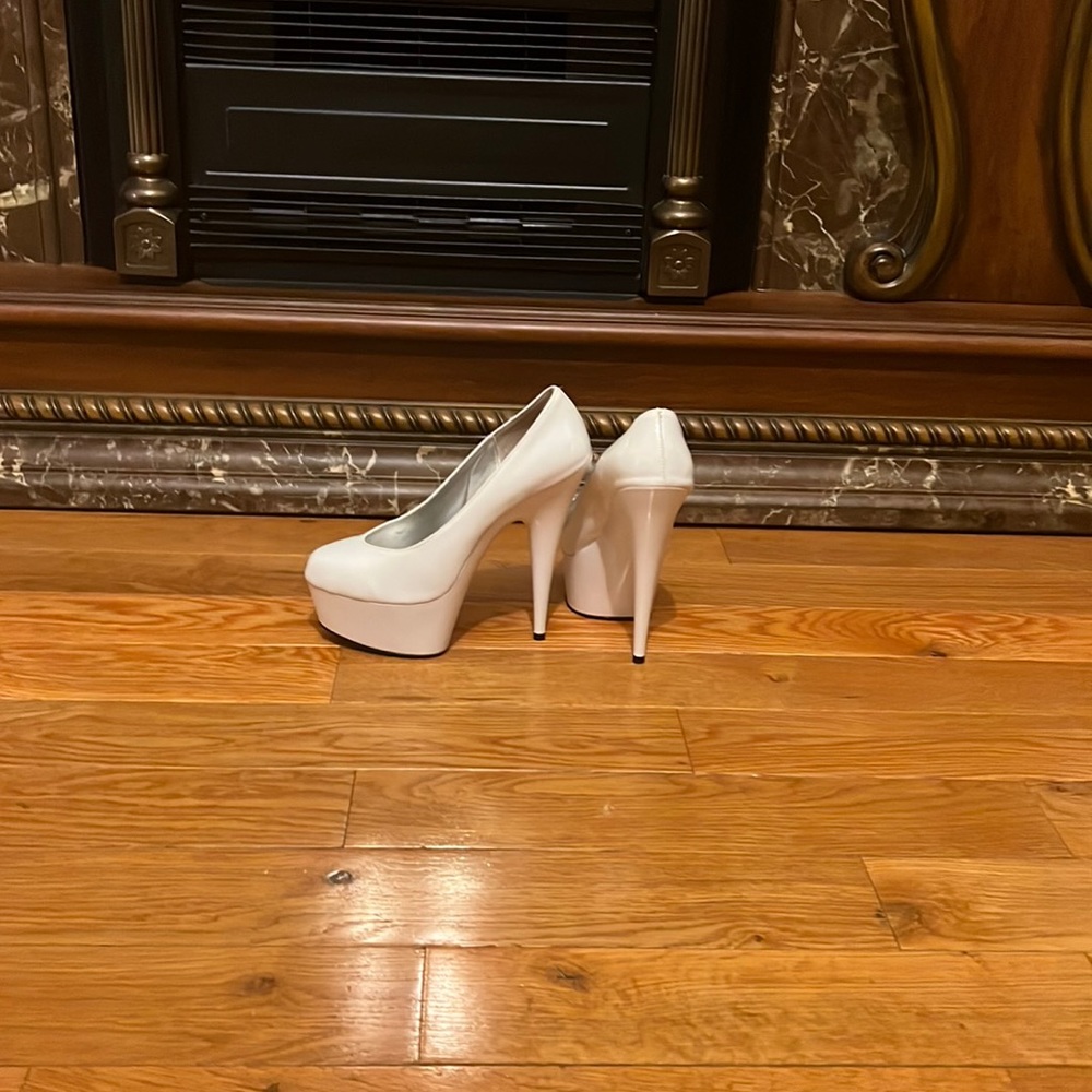 Karos pleaser heels bridal shoes pumps size 7 US